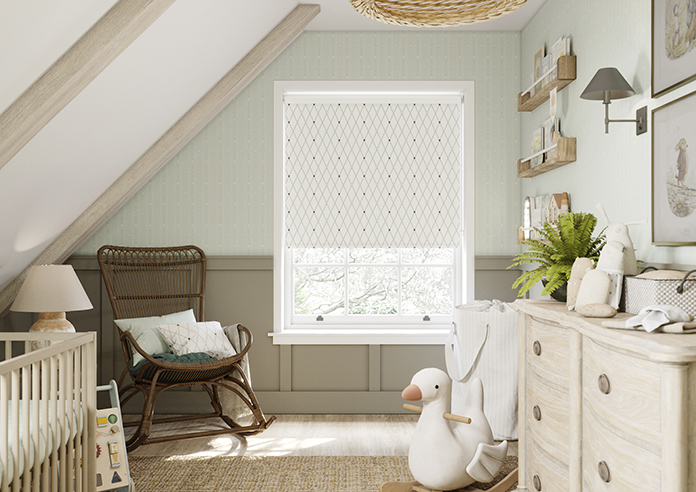 Puddle Down, Trellis Down - Roller Blind - Image 3